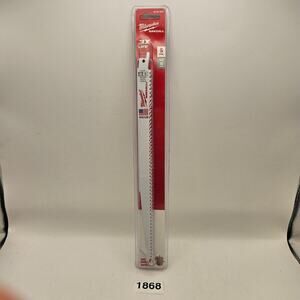MILWAUKEE 48-00-5037 RECIPROCATING SAW BLADE SAWZALL WOOD 12 INCHES NIB